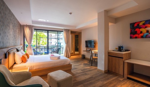 King Room with Private Balcony