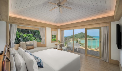 Twin Room, 2 Twin Beds, Ocean View (Hollywood Twin)