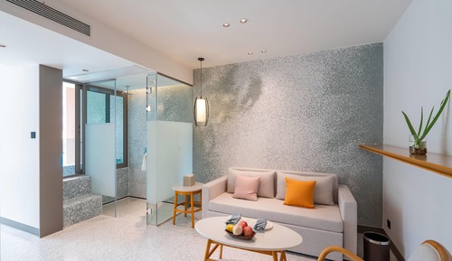 Suite, 1 King Bed with Sofa bed