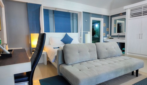 Deluxe Villa, Beach View