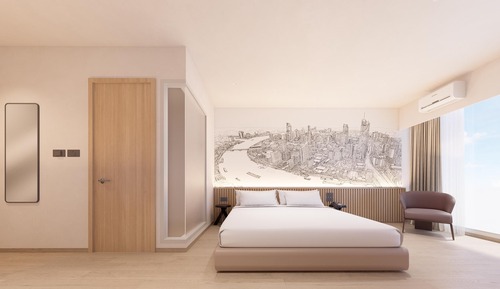 Executive Room, 1 Double Bed, Non Smoking, Corner