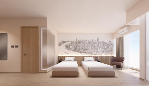 Deluxe Room, 2 Twin Beds, Non Smoking