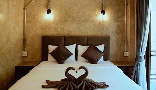 Double Room, Balcony, Garden View