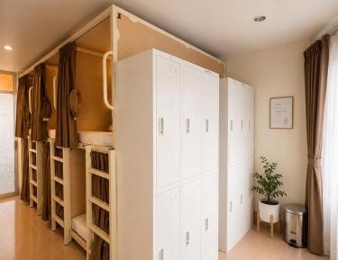 Bunk Bed in Male Dormitory Room 