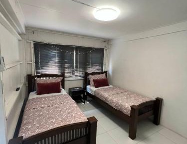 Single Bed in Male Dormitory Room