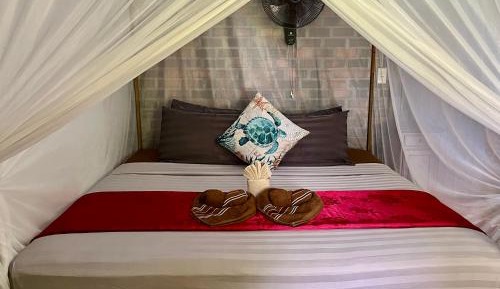 Standard Bamboo Bungalow with Garden View - Fan