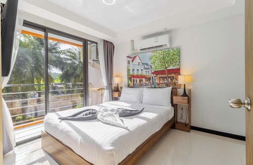 Mai Khao Villa | Condo Gym Plane Views Near Beach C172