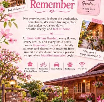 Chiang Khan House | K Khan Private Garden Home - Chiang Khan Walking Street