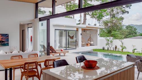 Lamai Villa | Villa Dreamlife Tropical 3BR Infinity Pool Villa with Quite Space Private Garden & Sun Deck