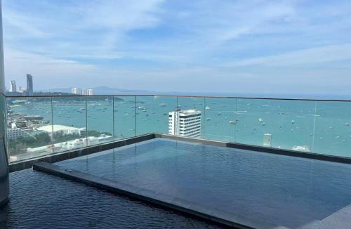 Pattaya Bay Apartment | 芭提雅 市中心 海景酒店公寓预订 无边泳池 海滩 日光浴 健身房21f