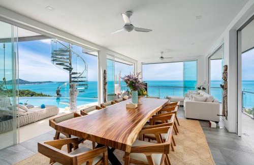 Lamai Villa | Villa Seawadee - luxurious, award-winning design Villa with amazing panoramic seaview