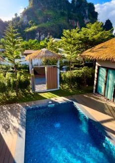 Krabi House | Rock reef aonang villa 2unit mountainview