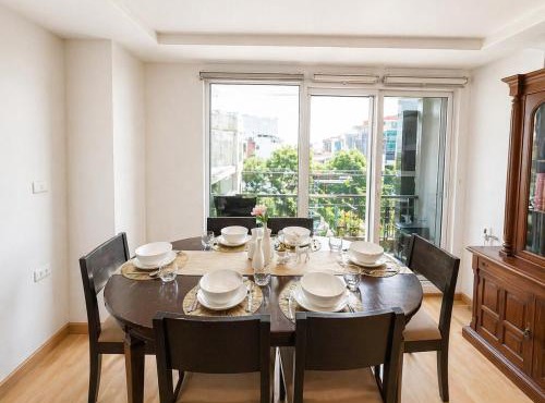 Elegant Vintage 3BR Family Home Sathorn in Bangkok