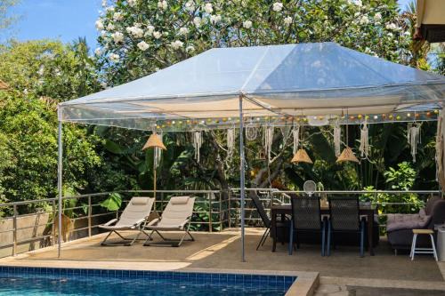 SAMUI BOHO Family Villa 4BR with Pool Renovated 2026